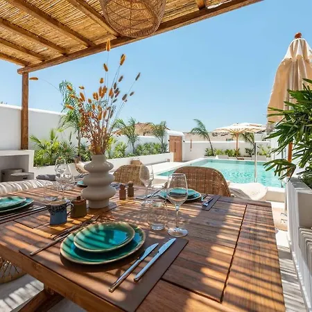 Villa Casacarma Iii, Private Pool, Boho Design, Lachaniá